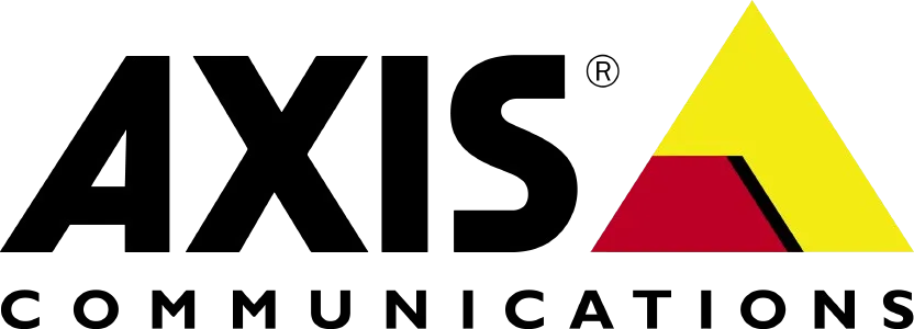 Logo Axis, cámaras de seguridad